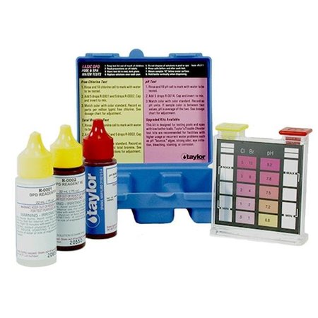 TAYLOR TECHNOLOGIES Taylor Technologies K-1001-24 Basic Dpd Test Kit Test K1001